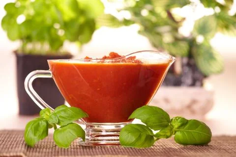 Tomato sauce Stock Photos