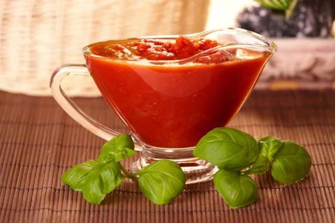 Tomato sauce Stock Photos