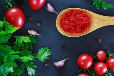 The tomato sauce Stock Photos