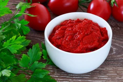 The tomato sauce Фото