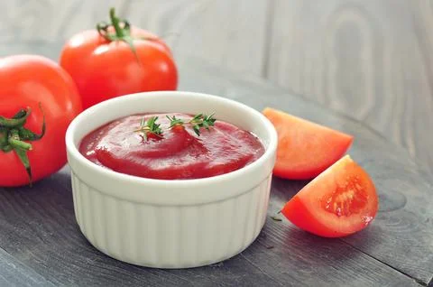 Tomato sauce Stock Photos