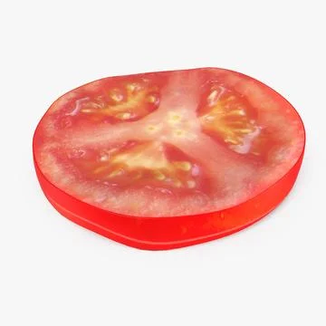 Tomato Slice 3D Model