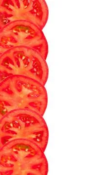 Tomato slice Stock Photos