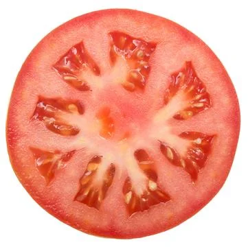  Tomato slice Tomato slice isolated on white background Copyright: xZoonar... Stock Photos