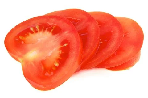 Tomato sliced Stock Photos