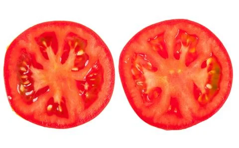 Tomato sliced Stock Photos