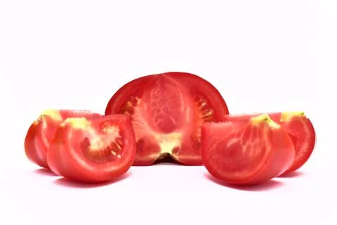 Tomato Sliced Stock Photos