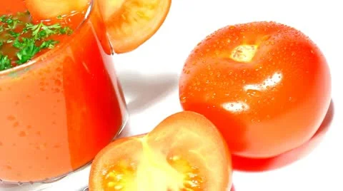 Tomato soup Stock Footage 10769369