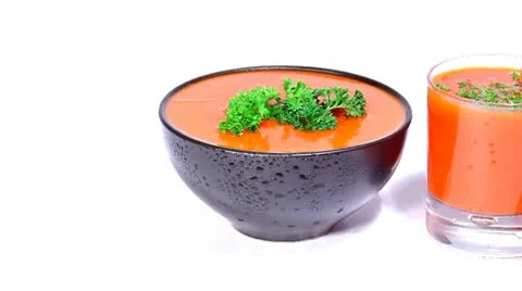 Tomato soup Stock Footage 10769400