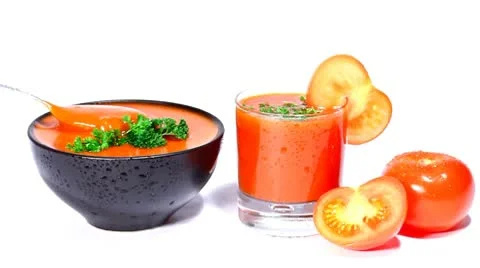 Tomato soup Stock Footage 10769426