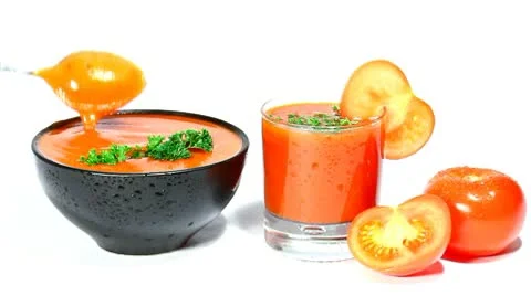 Tomato soup Stock Footage 10769455