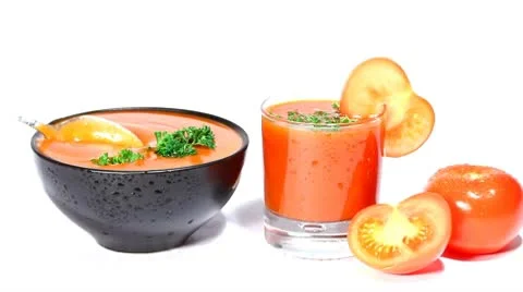 Tomato soup Stock Footage 10769480