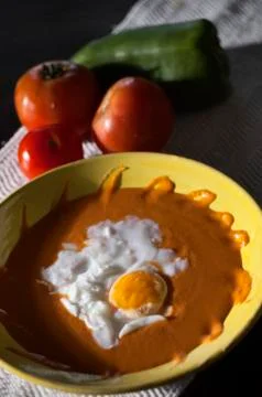 Tomato soup Stock Photos