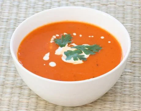 Tomato soup Stock Photos