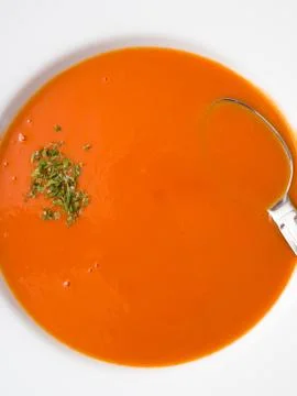 Tomato soup Foto stock