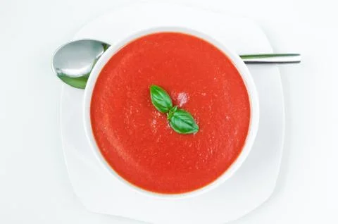 Tomato soup Stock Photos