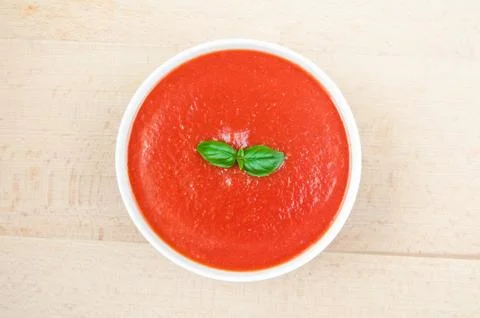 Tomato soup Foto stock