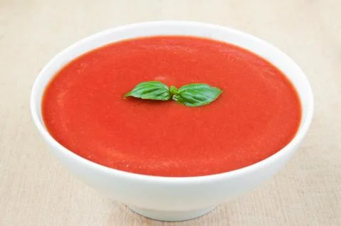 Tomato soup Stock Photos