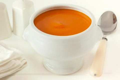 Tomato soup Stock Photos