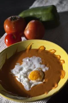 Tomato soup Stock Photos
