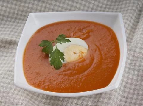 Tomato soup Stock-Fotos