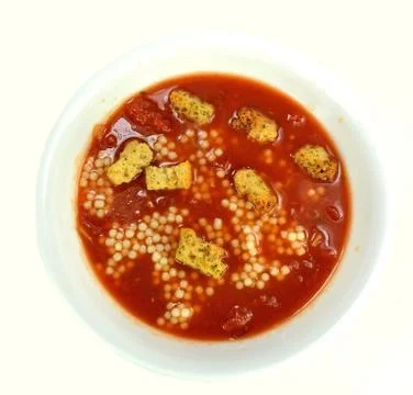 Tomato soup Stock Photos