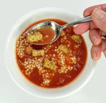 Tomato soup Stock Photos