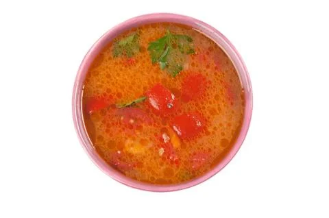 Tomato soup Stock Photos