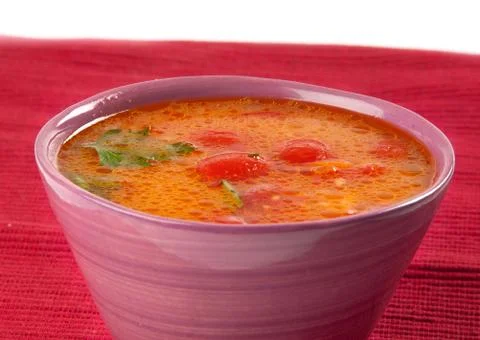 Tomato soup Stock Photos