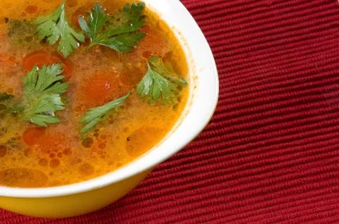 Tomato soup Foto stock