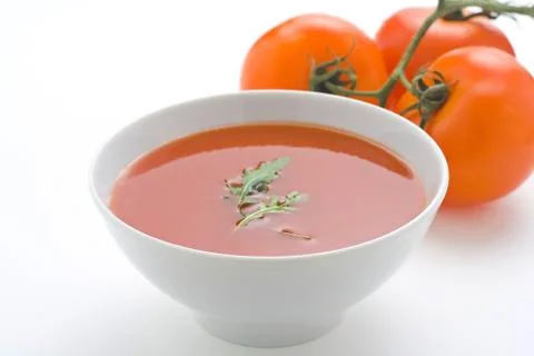 Tomato soup Stock Photos