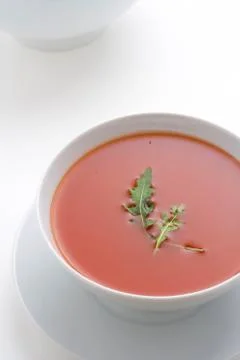 Tomato soup Stock Photos