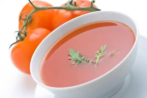 Tomato soup Stock Photos