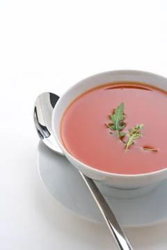 Tomato soup Stock Photos