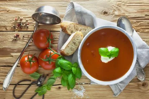 Tomato Soup Stock Photos