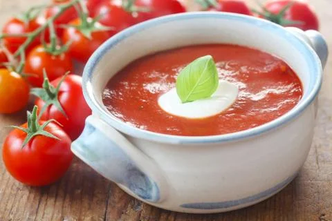 Tomato Soup Stock Photos