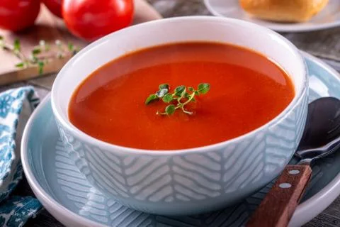 Tomato Soup Stock Photos