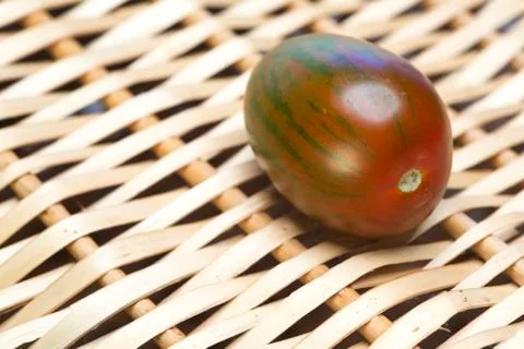 Tomato striped Foto stock
