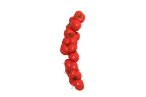 Tomato symbol ( on white background Ilustración de archivo