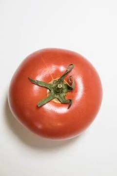 Tomato top view Stock Photos