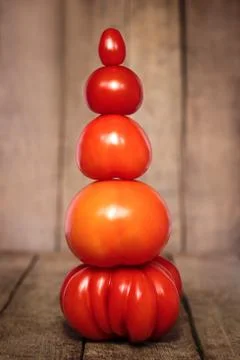 Tomato tower Stock Photos