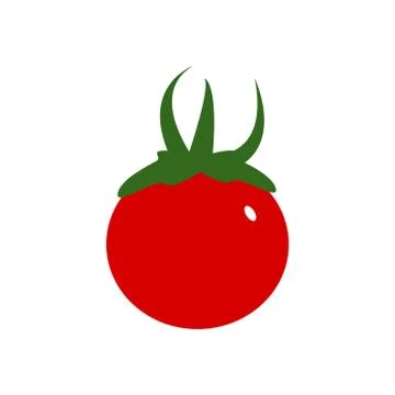 Tomato vector design template illustration Stock Illustration