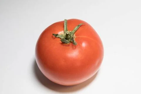 Tomato view at an angle Stock Photos