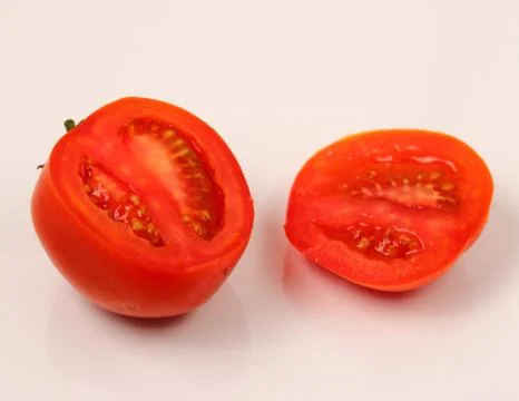Tomato on a white background Stock-Fotos
