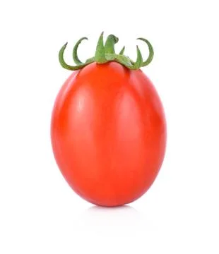 Tomato on white background Stock Photos