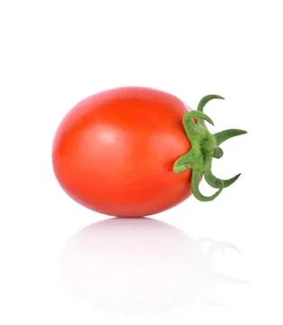 Tomato on white background Stock Photos