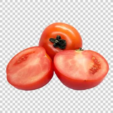 Tomato on white background Stock Photos