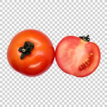 Tomato on white background Stock Photos