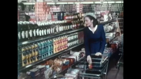 Tomatoes are harvested for Heinz Company in 1951. Stock Footage 86497308