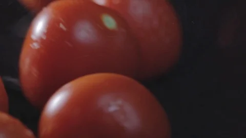 Tomatoes cherry Stock Footage 100364415